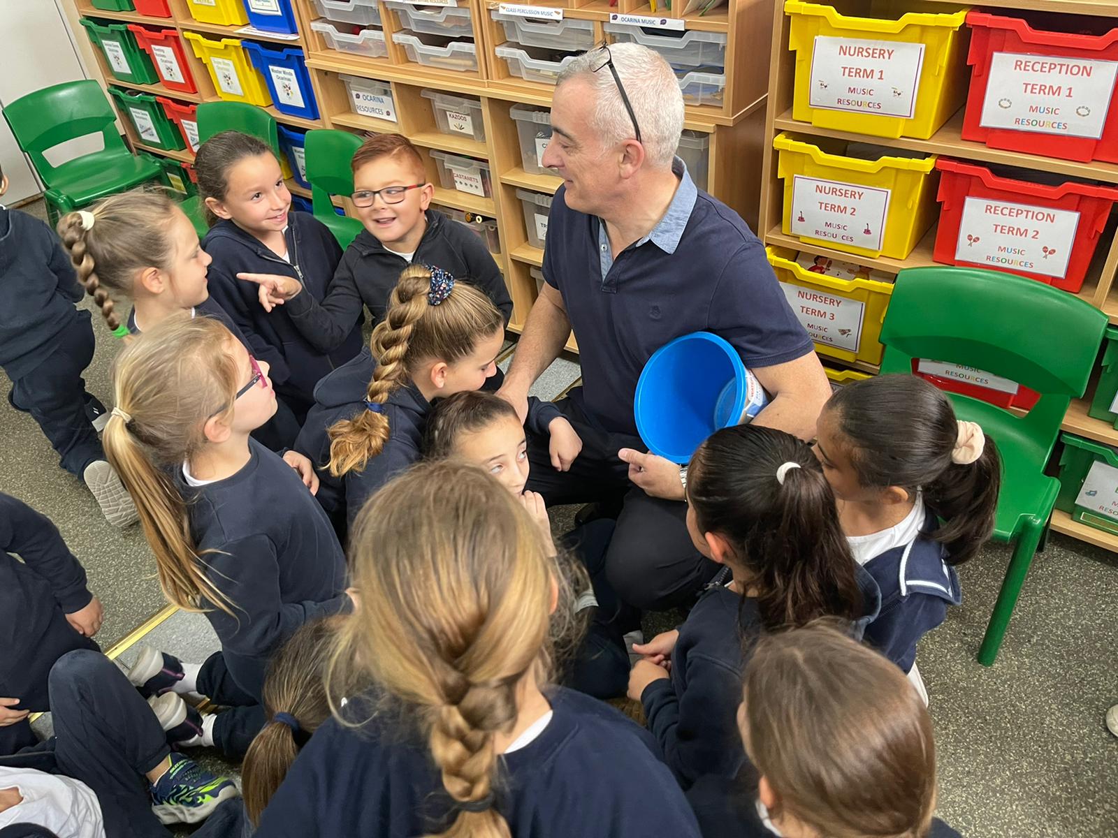 It was great to discuss the importance of helping others be them near or far away and to show what many children have to endure in poorer countries.