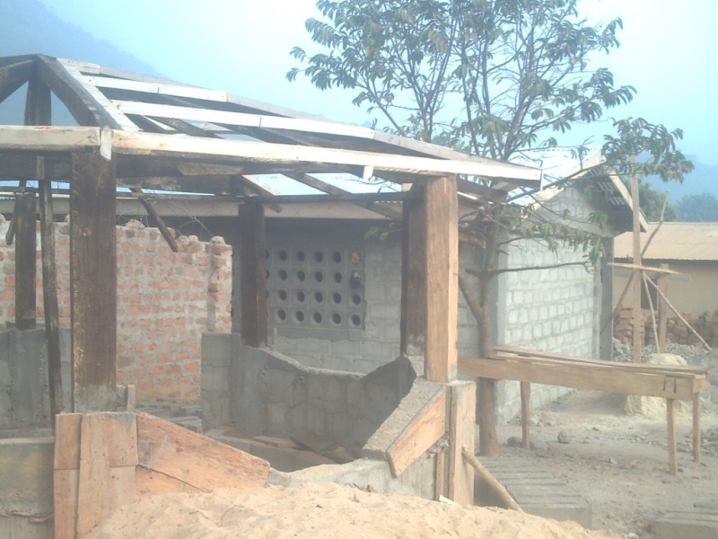 Peace hut work in progress