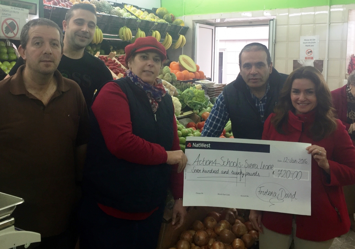 Cheque Fruteria £740