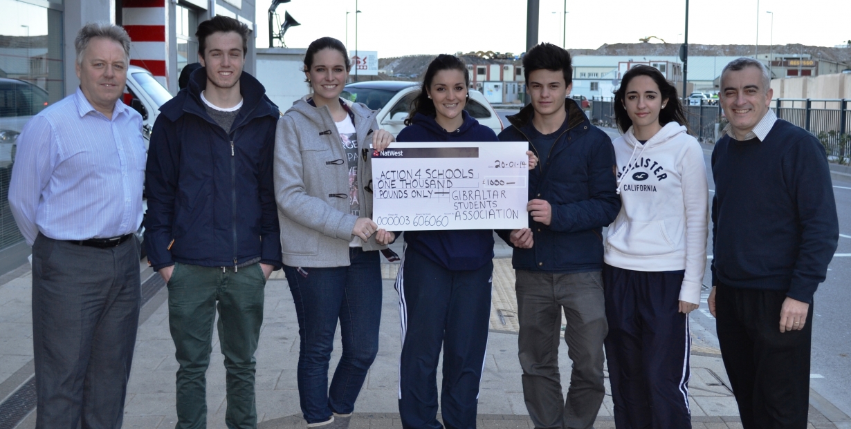 GSA Cheque Presentation January 2014