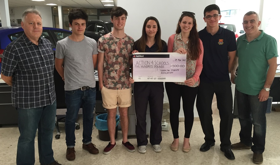 GSA Donation £500