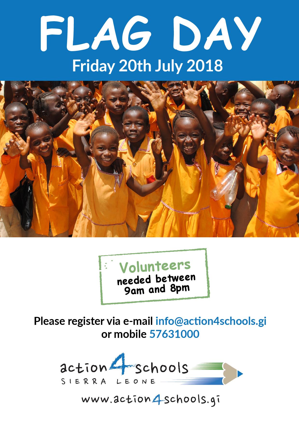 Flag Day 20th July 2018