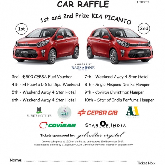 car raffle fundraiser