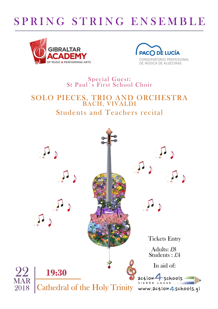 String Ensemble Recital 22nd March 2018