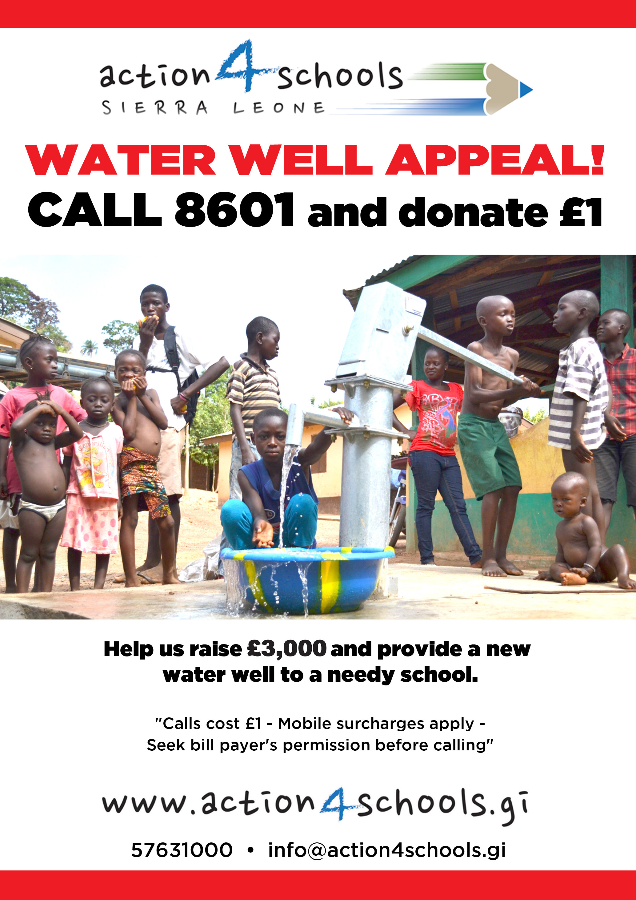 POSTER WATER WELL 8601 £3000