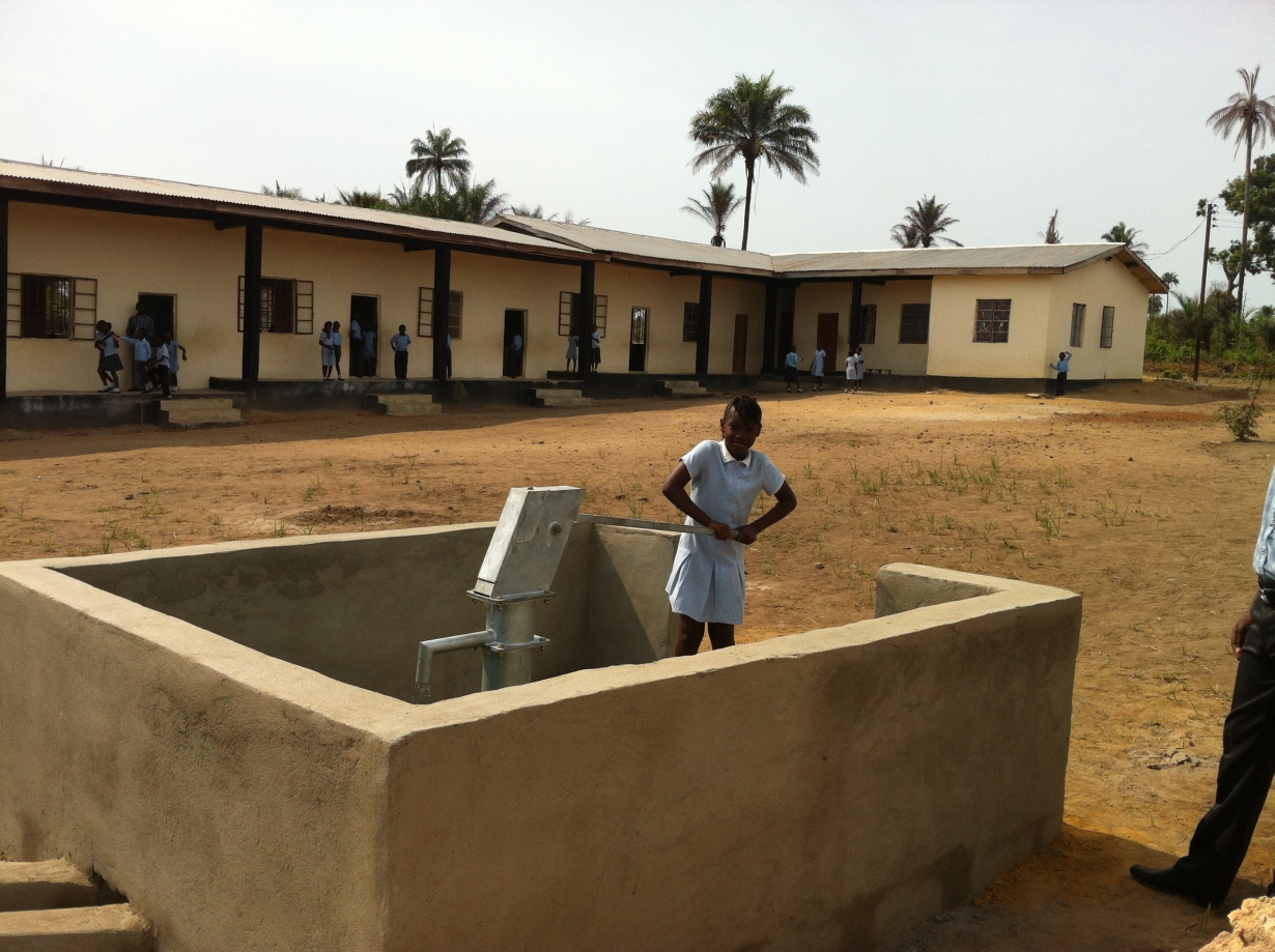 Heaven Homes School Water Well Finished March 2014