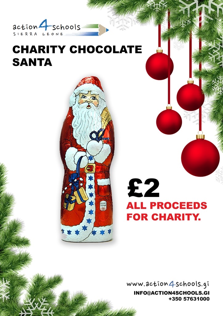 Chocolate Santas Poster 2019