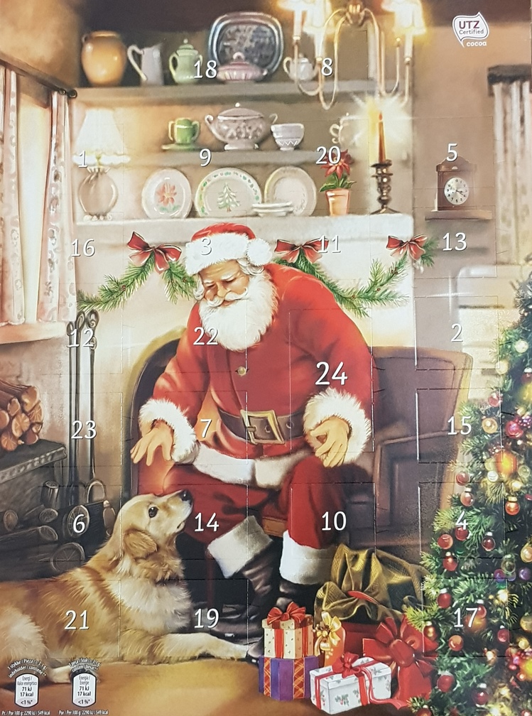Calendar 3 Santa and Dog - Copy