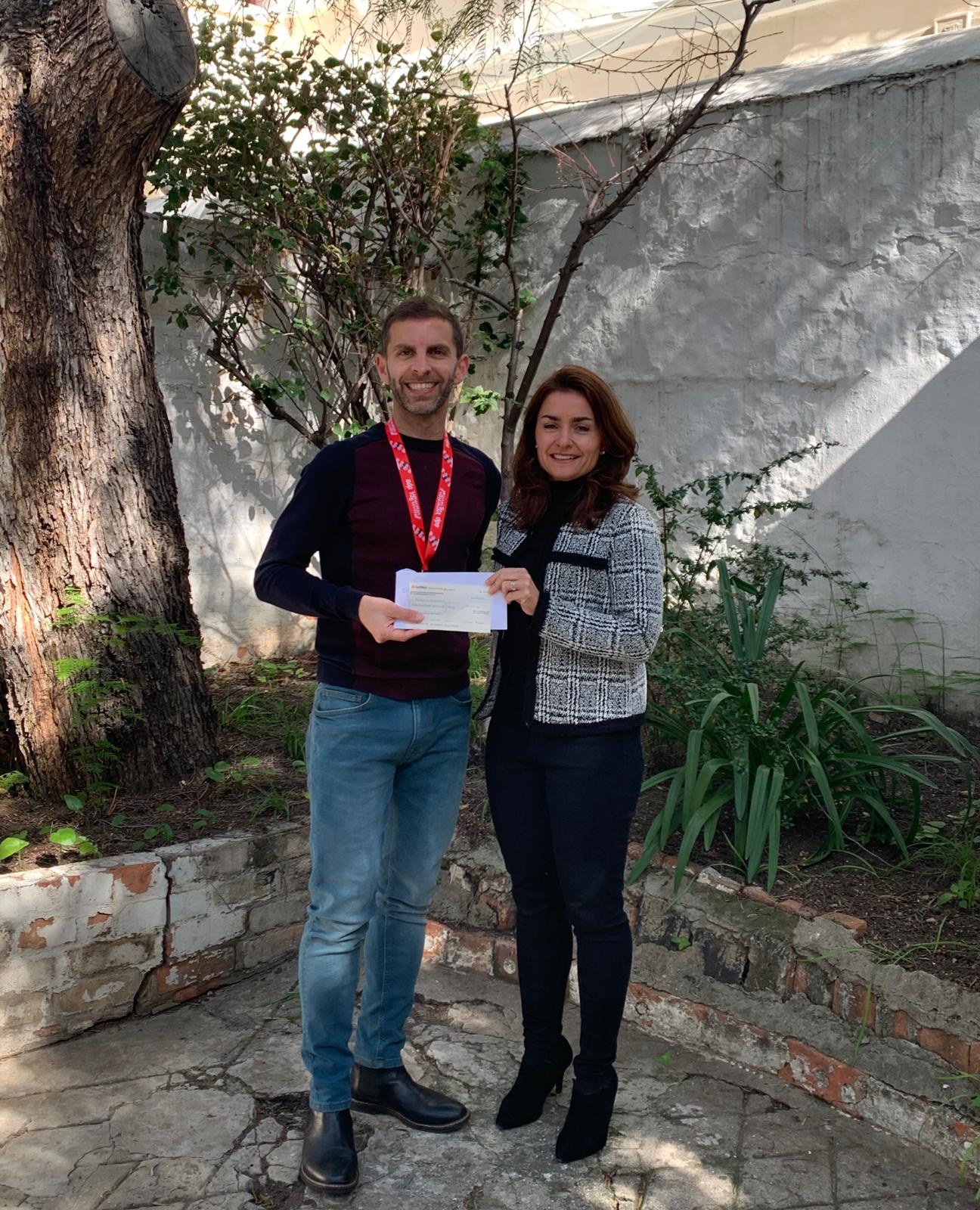 February 2020 - Ivan Ford took part in the Seville Half Marathon and raised £300 for our school projects, thank you Ivan !!