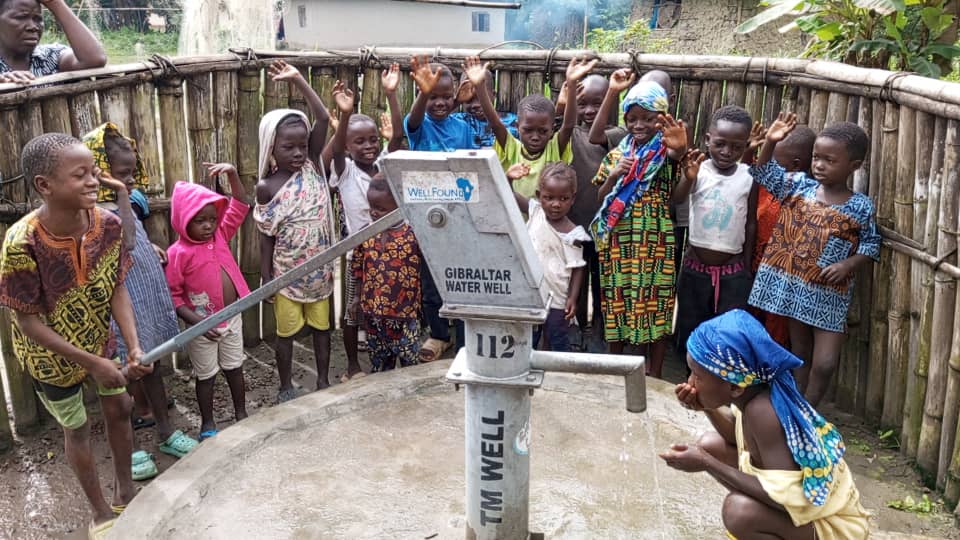 Water Well 112 funded by a private donor (TM)