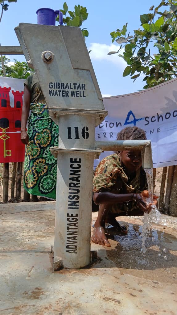 Well 116 was funded by Advantage Insurance (Gibraltar)