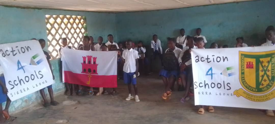 The children at Romanor school, Tonkolili are in desperate need of a water well, latrines and refurbishments